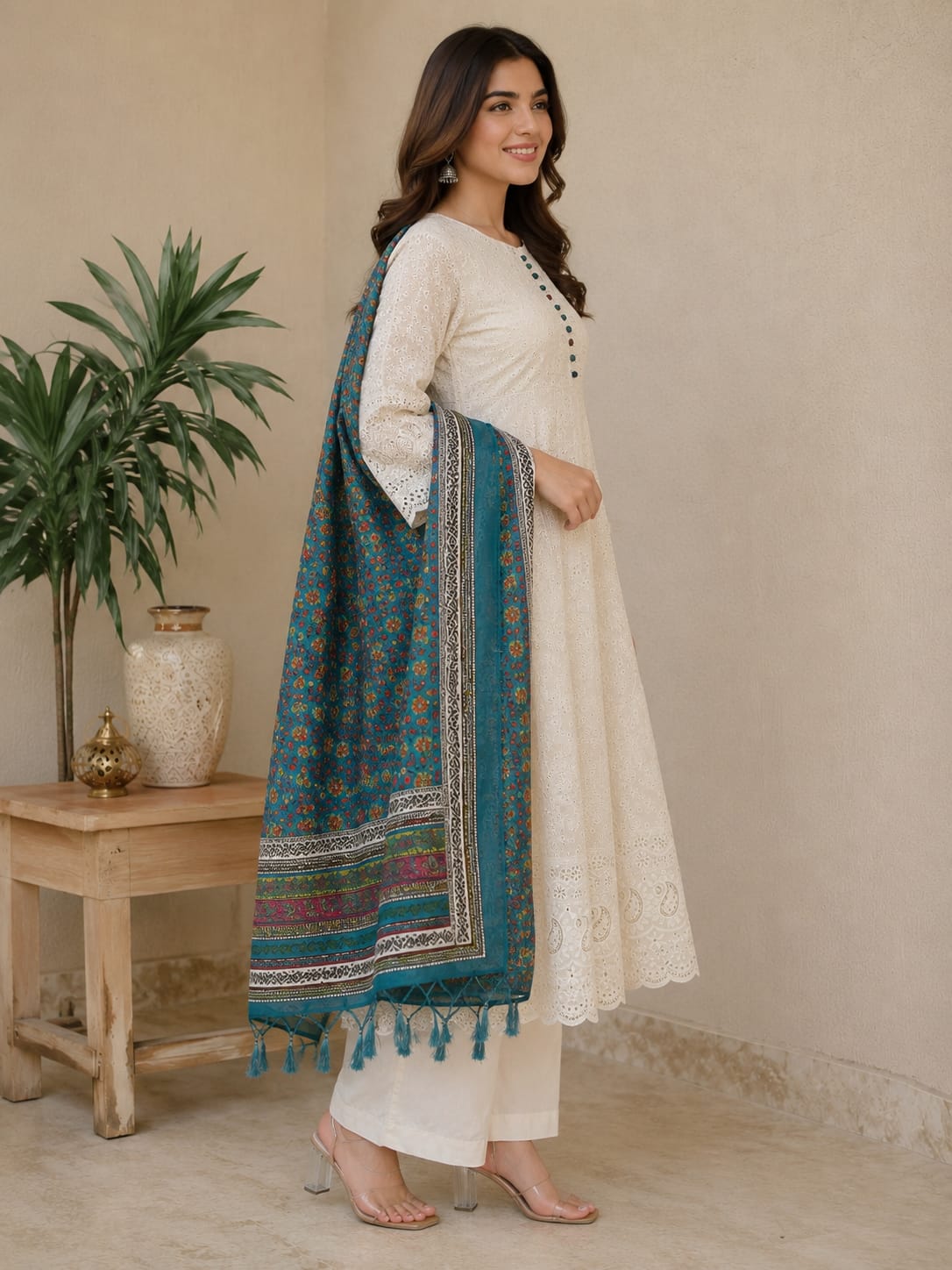 Ivory Serenity Kurta Set