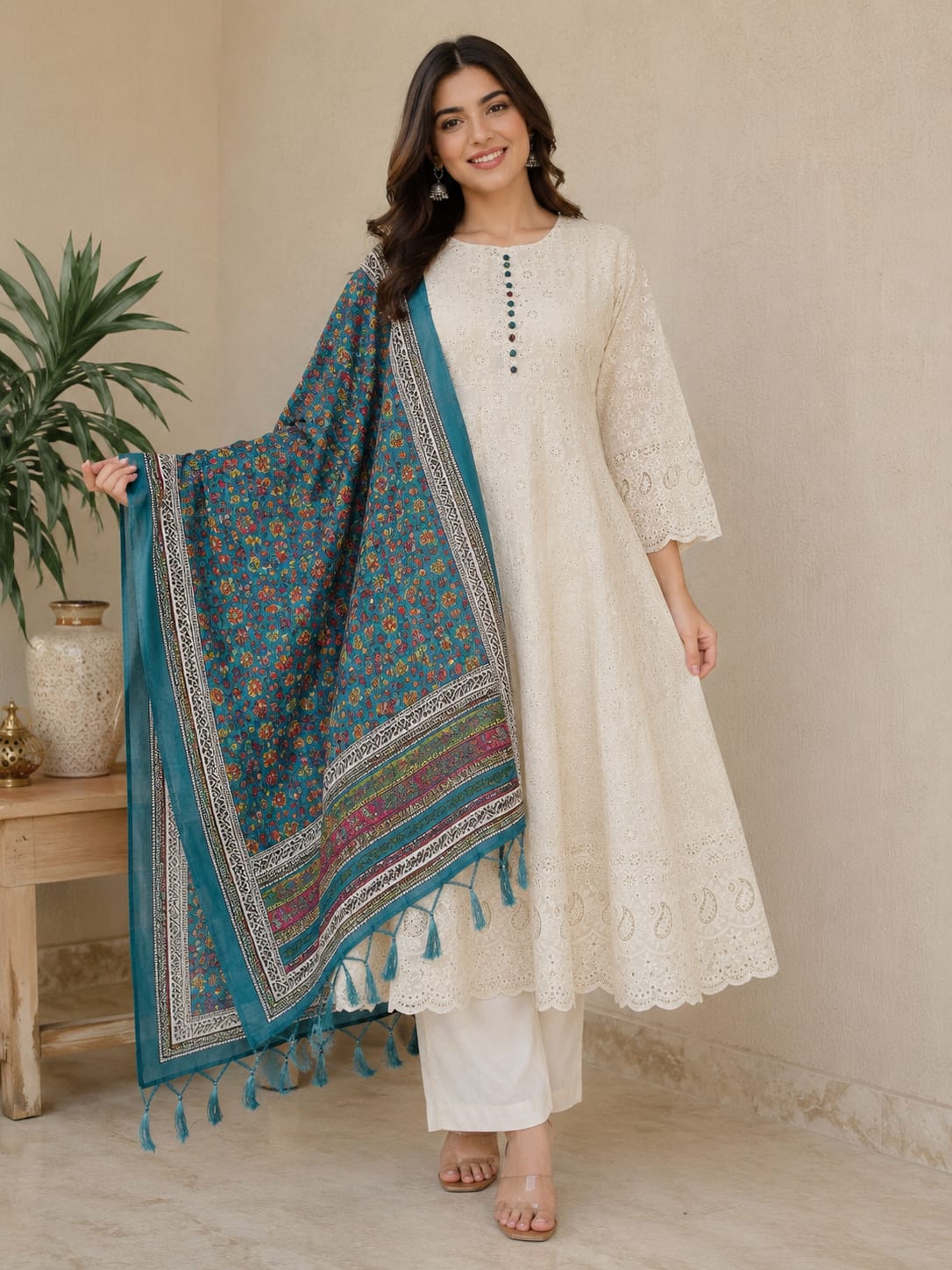 Ivory Serenity Kurta Set