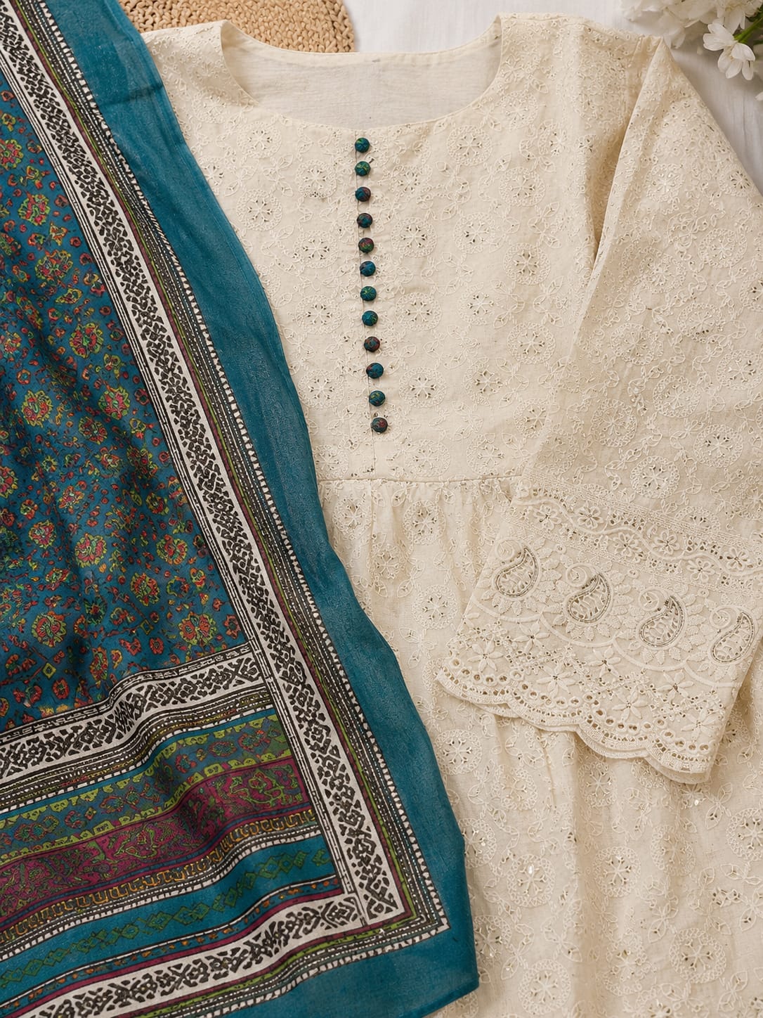 Ivory Serenity Kurta Set